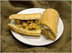 Oyster PoBoy dressed